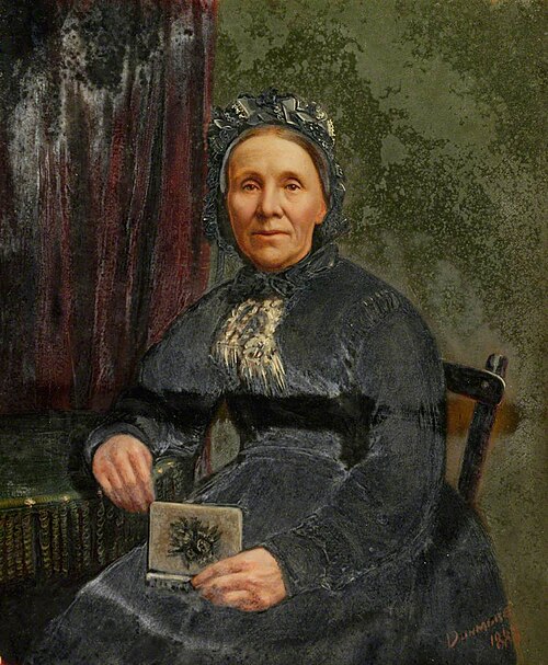 Mrs Ann Evans, Wife of Reverend Benjamin Evans, 1883, 