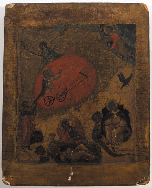 Elijah and the Raven, 1649, 