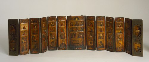 Miniature Traveling Iconostasis, 1649, 