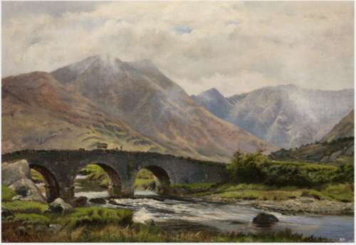 A Mountain Landscape, 1889, 