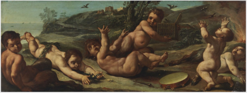 Bacchanalian Boys and Satyrs, , 