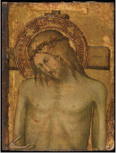 Christ on the Cross, (fragment), 1400, 