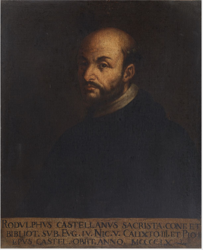 Portrait of Rodolpho Castellano (d.1460), Papal Librarian and Confessor, , 