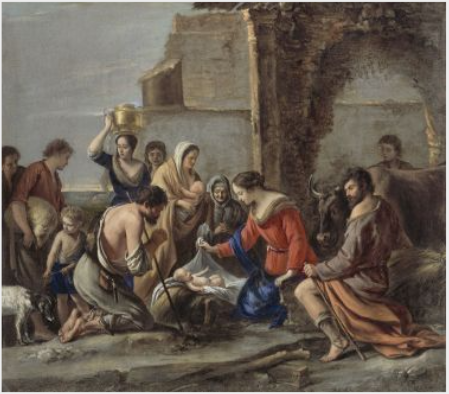 The Adoration of the Shepherds, 1644, 