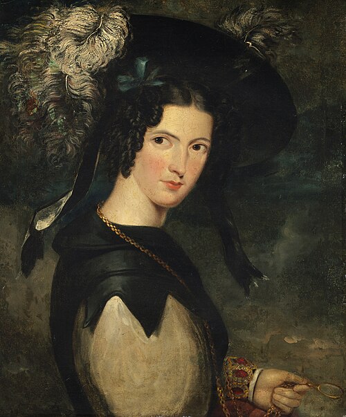 Portrait of Mrs John O' Keefe, Wife of the Artist, , 