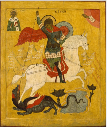 Saint George and the Dragon, 1425, 