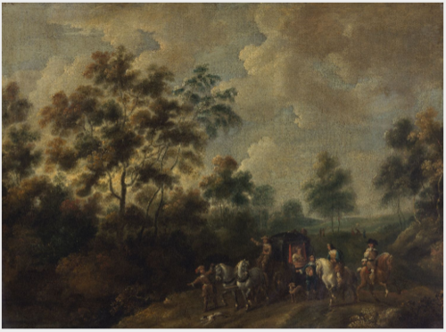 A Landscape with a Coach Party, , 
