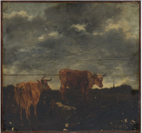 Cattle in a Landscape, , 