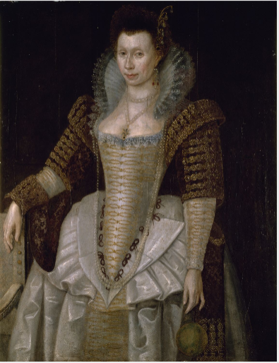 Portrait of Lady Raleigh (née Elizabeth Throckmorten) (1565-1647), 1603, 