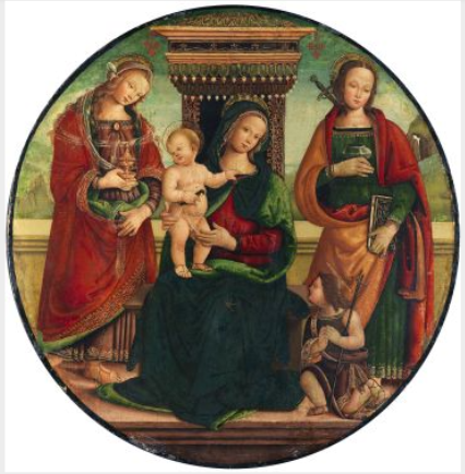 The Virgin and Child with Saints, , 