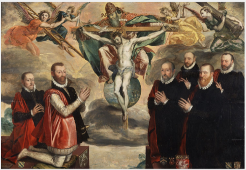 The Provost and the Aldermen of Paris in Prayer before the Holy Trinity, 1568, 