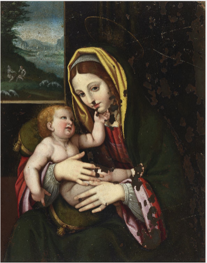 The Virgin and Child, , 