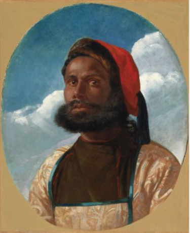A Study of an Oriental Man, 1868, 