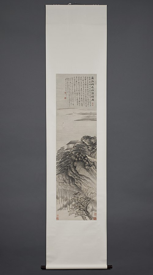 The Taibo Wine Pavilion at Caishi Rock, 1792, 