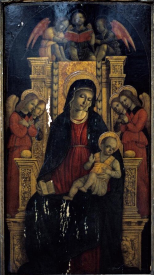 Madonna and Child with Angels, 1600, 