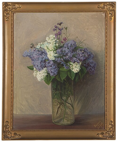 Lilacs in a Vase, , 