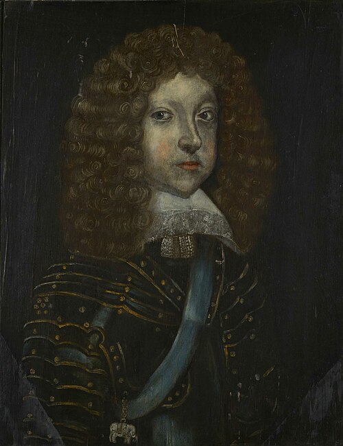 Portrett av Christian V som prins, 1655, 