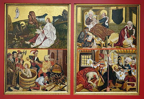 retable de Saint-Georges, 1401, 