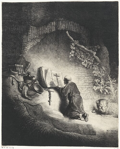 St. Hieronymus, 1650, 