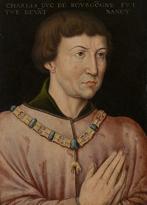 Portrait de Charles, duc de Bourgogne, 1590, 