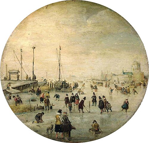 Winterlandschaft, 1620, 