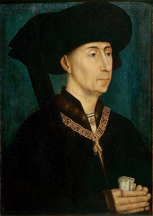 Portrait de Philippe III le Bon (1396-1467), duc de Bourgogne, 1455, 