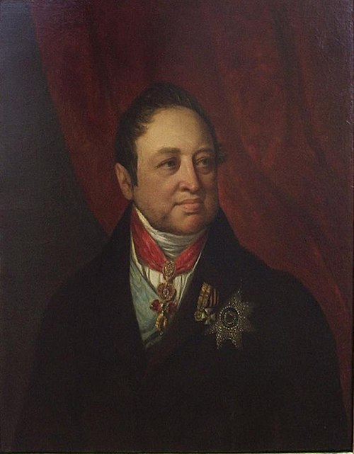 Portrait of Tatishchev Dmitry Pavlovich, 1900, 