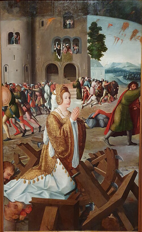 Destruição da Máquina do Martírio de Santa Catarina, 1540, 
