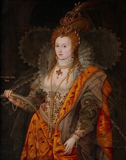 The Rainbow Portrait, 1600, 