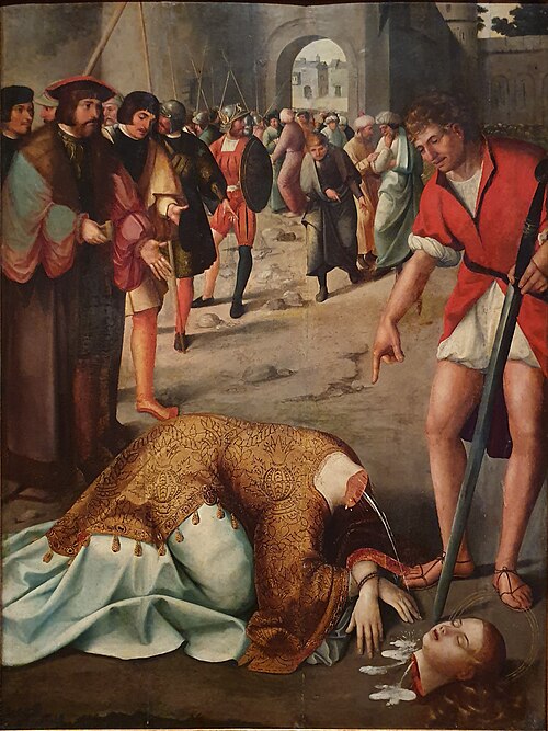 Martírio de Santa Catarina de Alexandria, 1540, 
