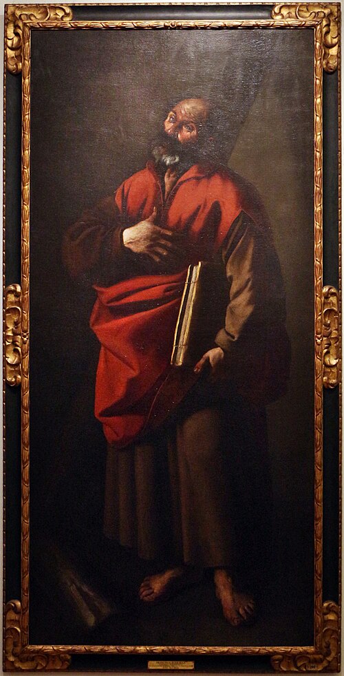 Saint Matthew, 1633, 