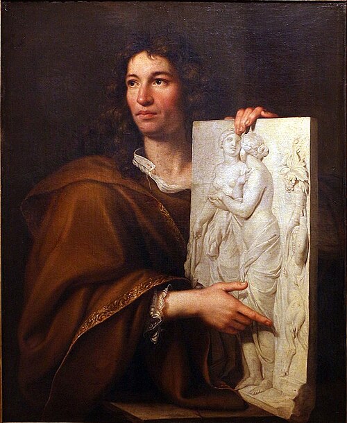 Retrato do escultor Jacques Buirette, 1665, 