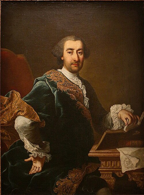 Retrato de homem, 1750, 
