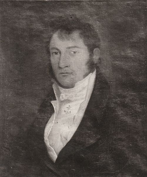 Portrait of privateer captain Paul Andreas Kaald, 1900, 
