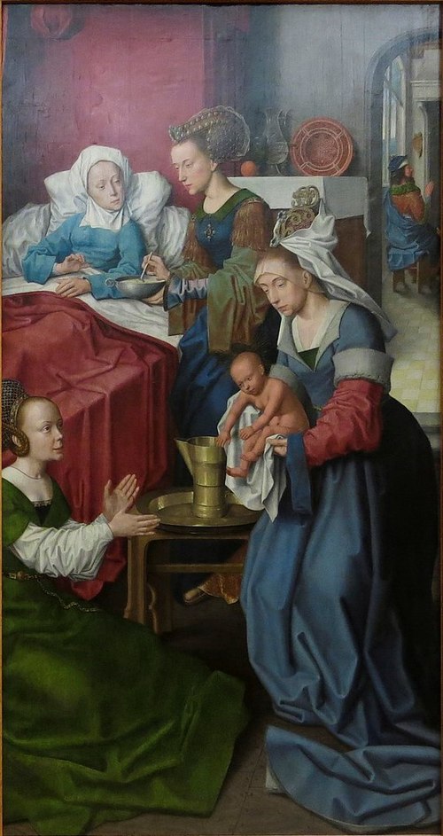 Nascimento da Virgem, 1495, 