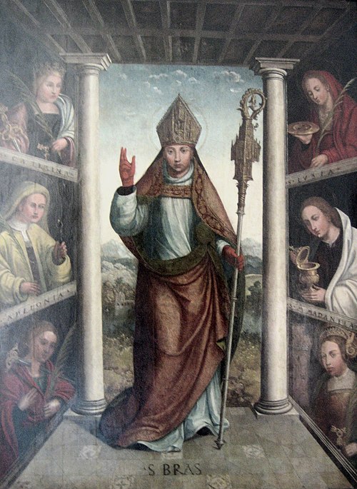 Saint Brás, 1600, 