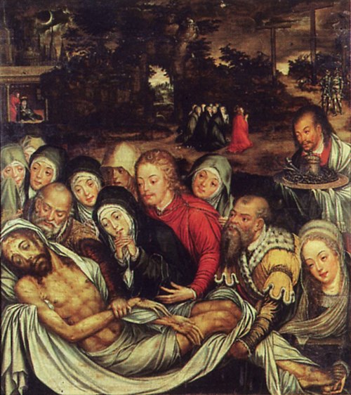 Lamentation of Christ, 1570, 