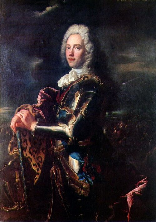 Charles Louis Auguste Fouquet, duc de Belle-Isle, 1713, 