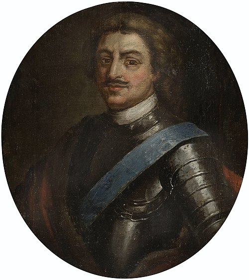 Portrait of Peter I, 1800, 