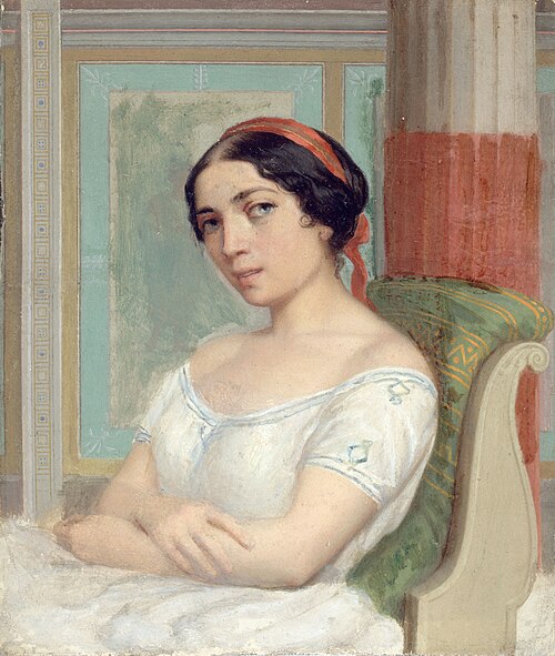 Portrait d'Ernesta Grisi, 1829, 