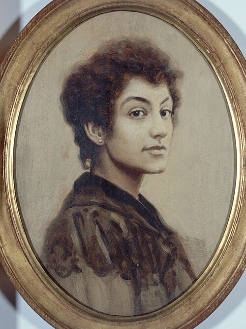 Portrait de Gabrielle Sand-Palazzi, 1886, 