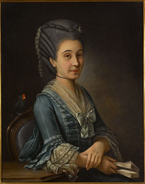 Portrait de Renée-Louise Trébuchet, 1701, 