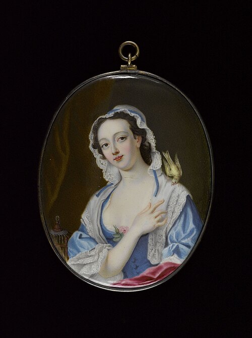 Portrait de Margaret "Peg" Woffington, 1750, 