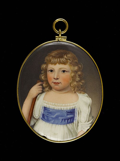 Portrait d'une petite fille, 1800, 