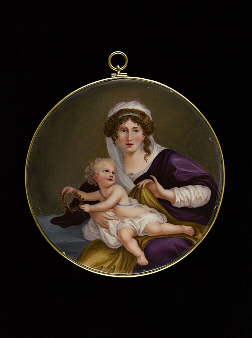 Madone à l'enfant, 1810, 