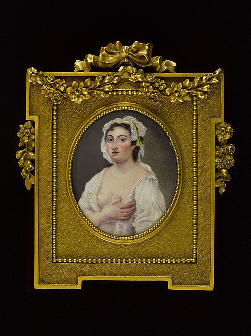Portrait d'une jeune femme (J 828), 1725, 