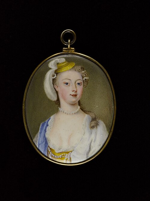 Portrait d'une jeune femme (J 849), 1725, 