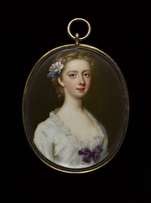 Portrait d'une jeune femme (J 851), 1750, 