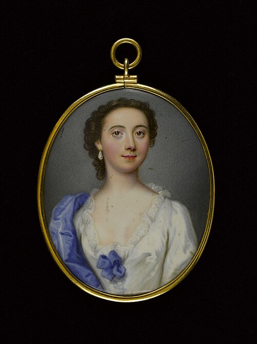 Portrait d'une jeune femme (J 837), 1725, 