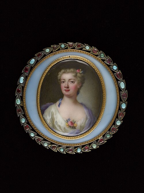 Portrait d'une jeune femme (J 839), 1725, 